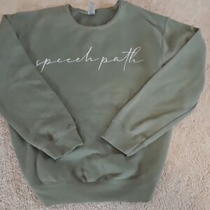 adidas Olive Crewneck Men's Sweater